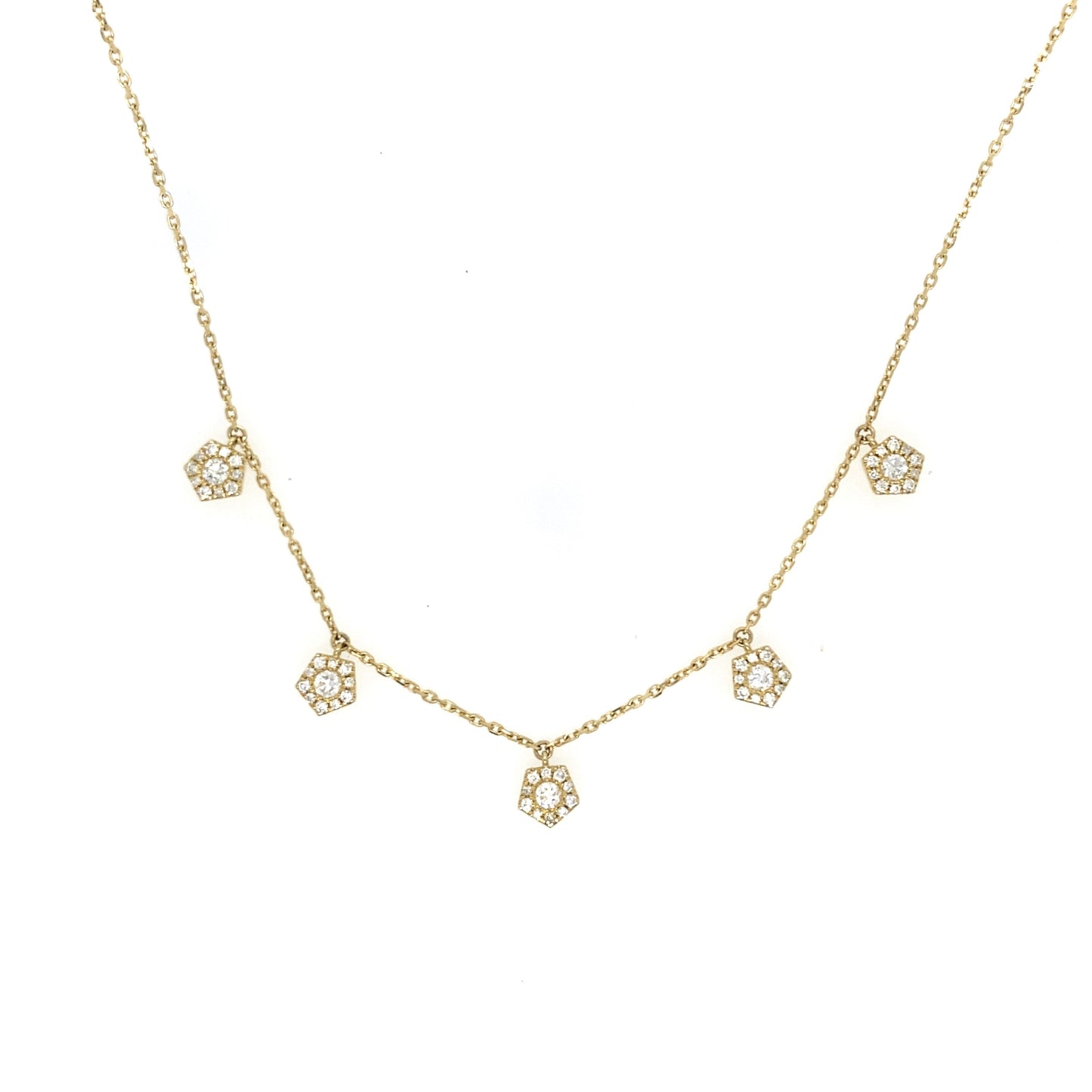 Gold Diamond Necklace