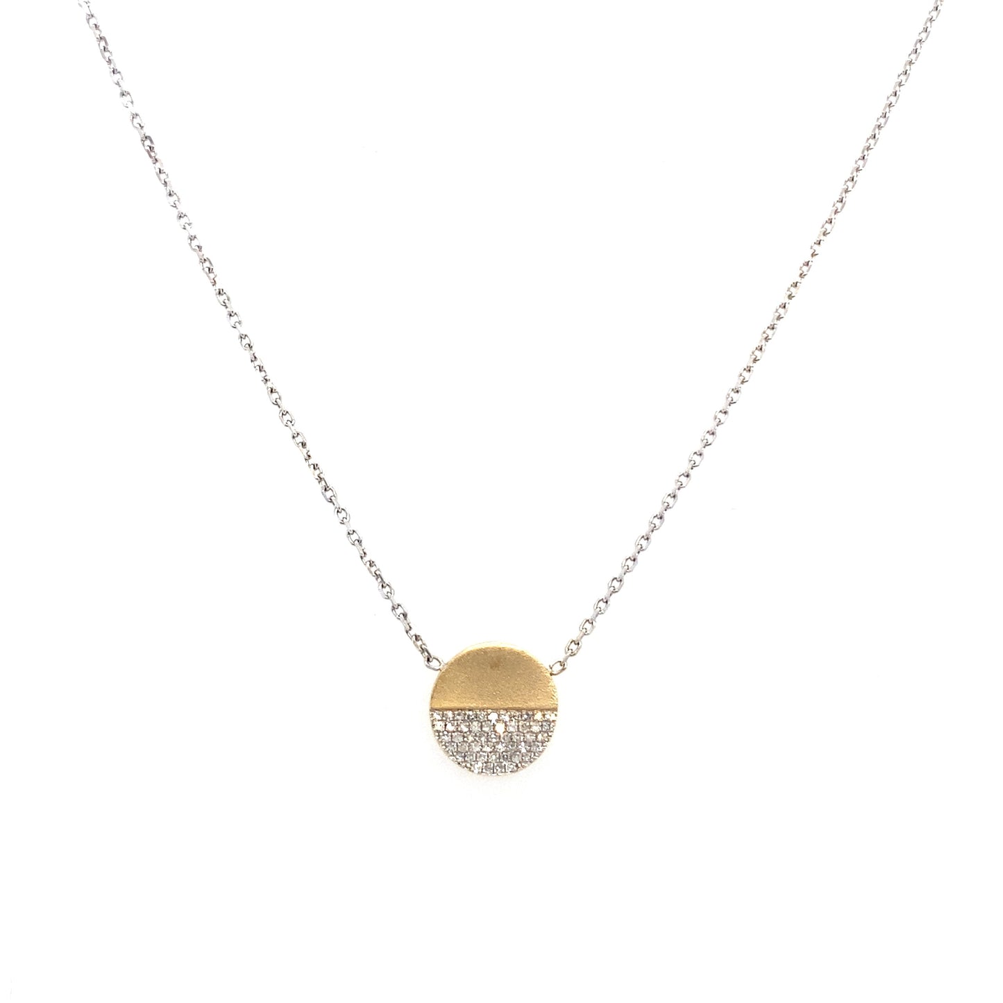 Gold Circle Necklace