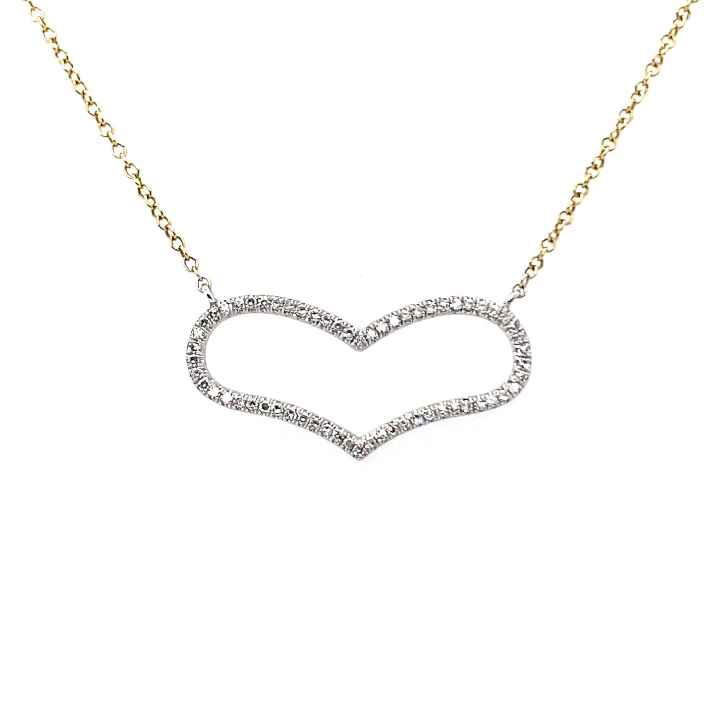 Heart Diamond Necklace