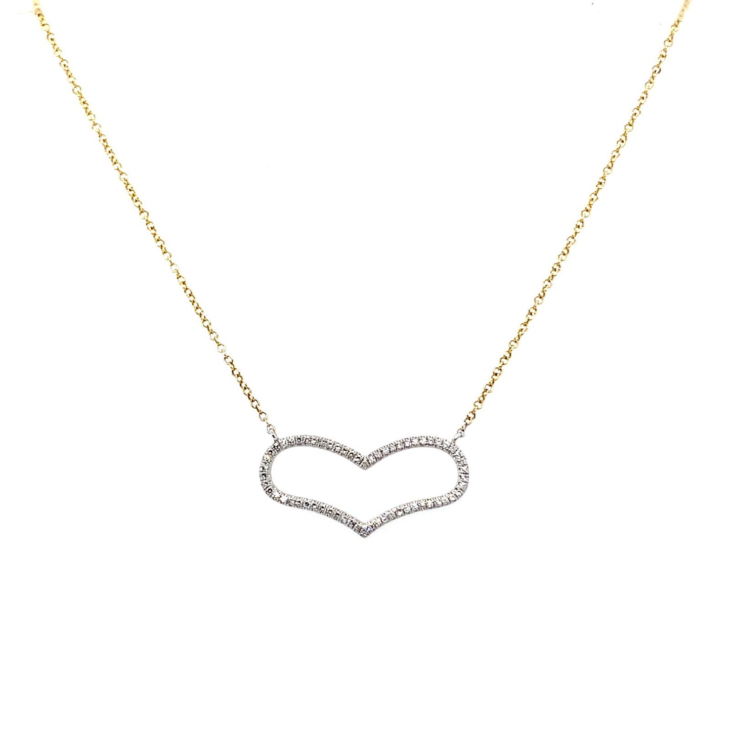 Heart Diamond Necklace