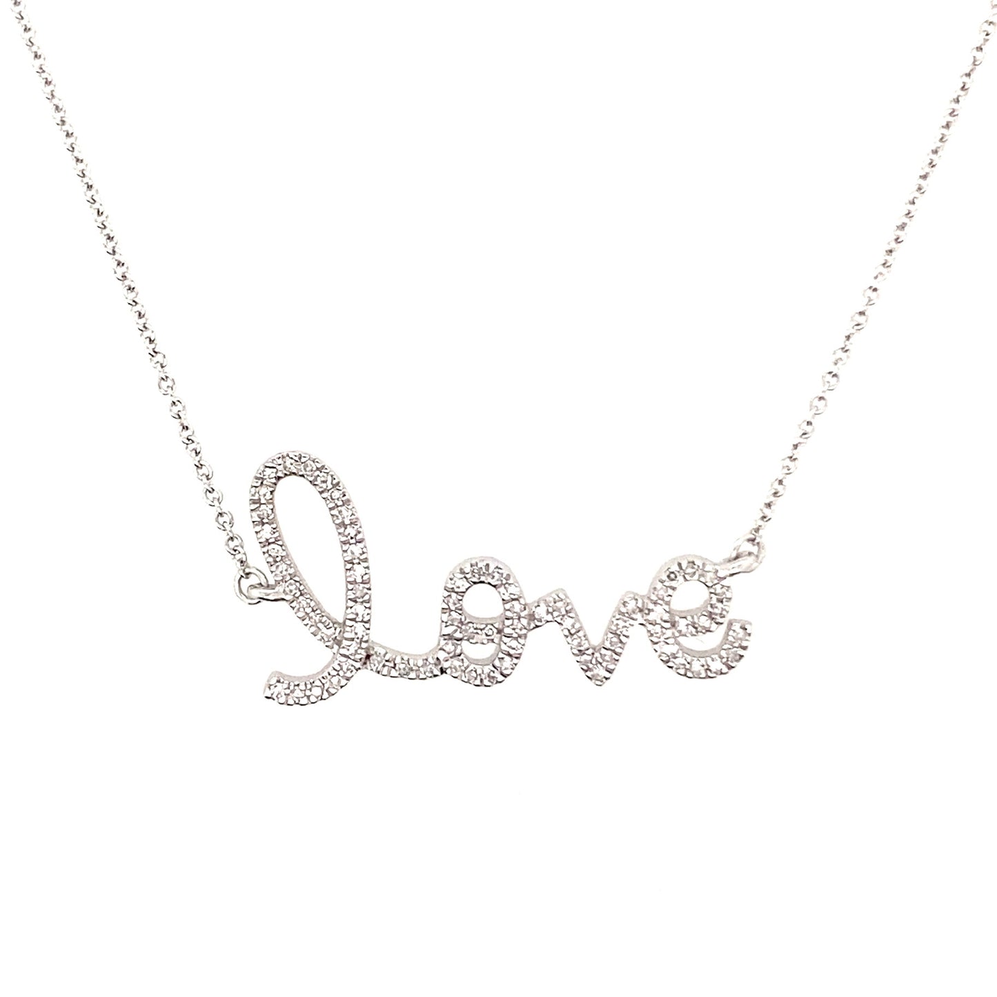 Diamond Love Necklace