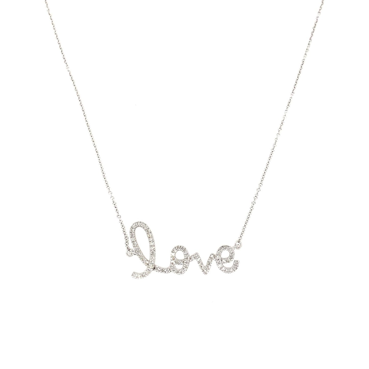 Diamond Love Necklace